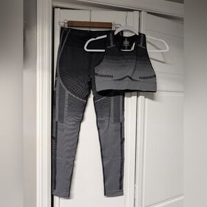 Gray Women's Activewear Set